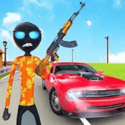 ikon Stickman Crime simulator: Real stickman games