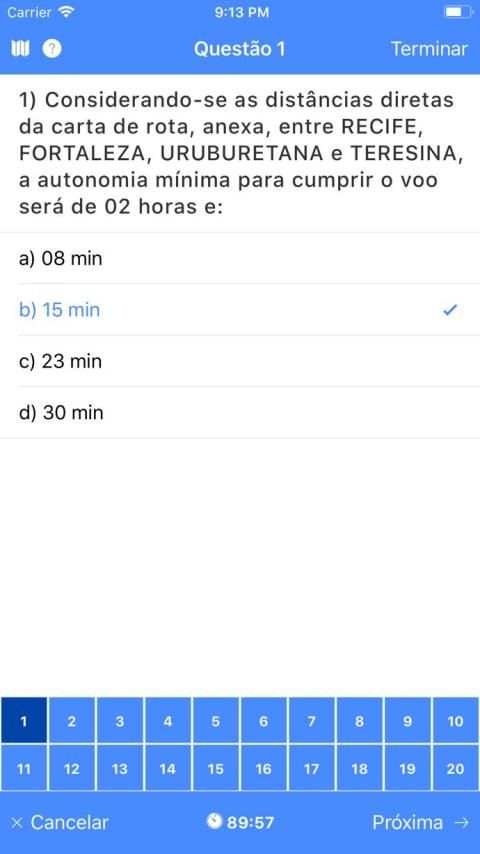 Piloto Brasil Simulados screenshot 3