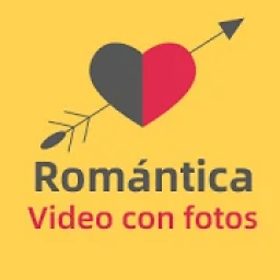 Romántica - video con fotos y música icon