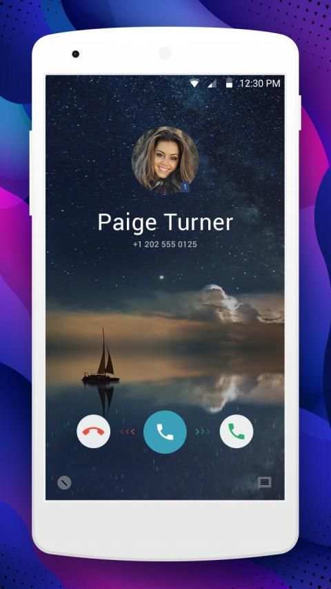Phone Color Caller Screen screenshot 1