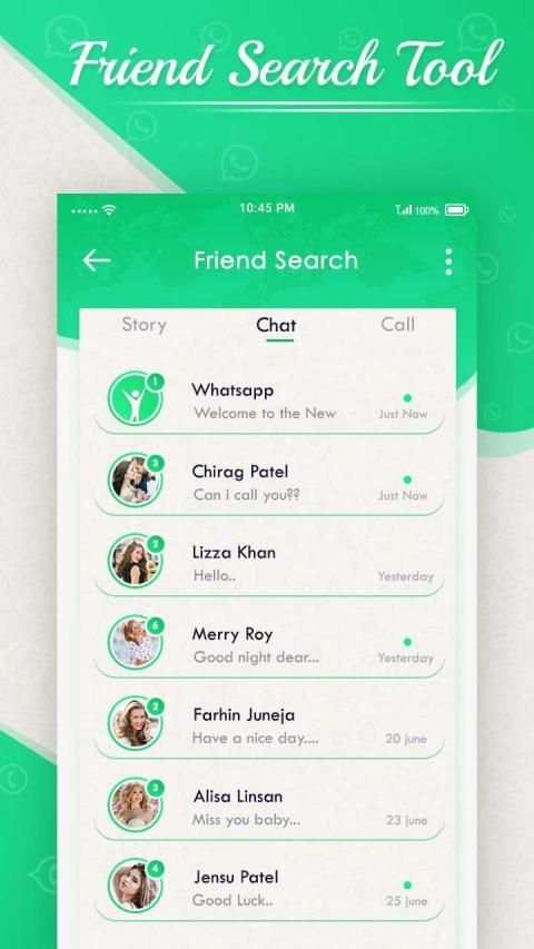 Friends Search Tool for Whatsapp Number screenshot 1