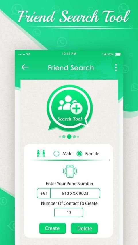Friends Search Tool for Whatsapp Number screenshot 5