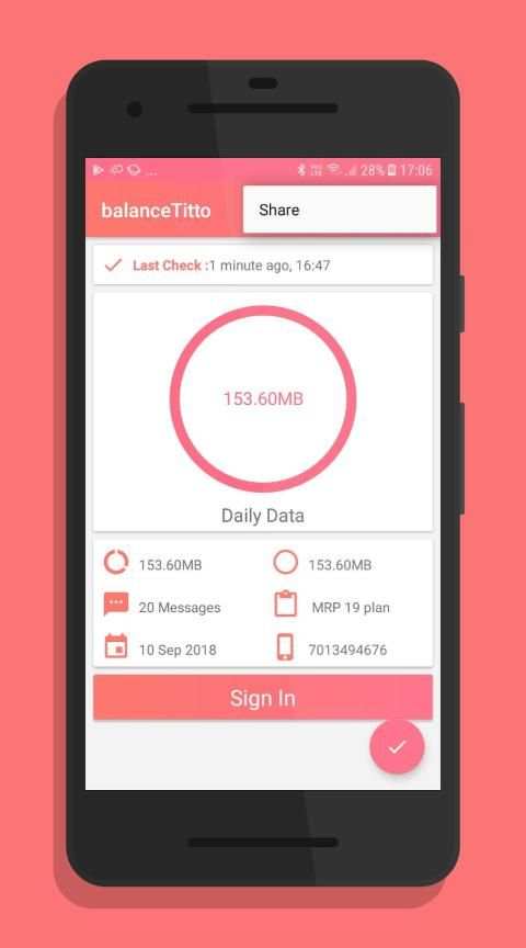 BalanceTitto - Balance Checking App स्क्रीनशॉट 2