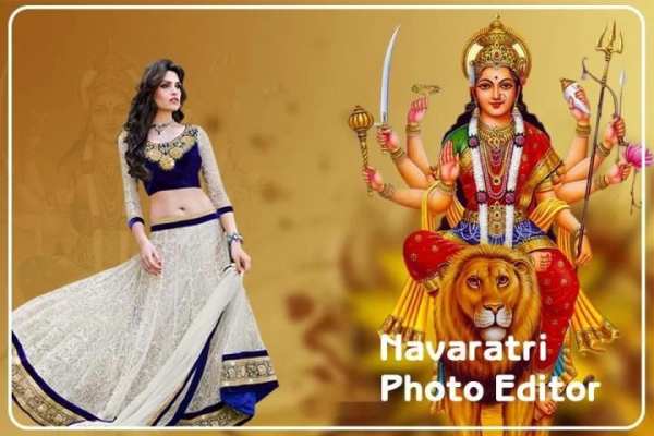 Navratri Photo Editor frame screenshot 4
