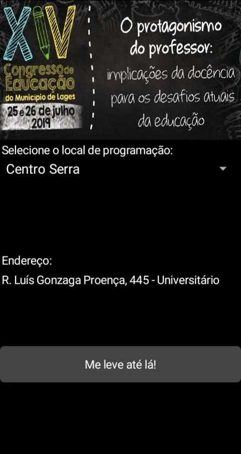 Congresso de Educação do Município de Lages screenshot 2