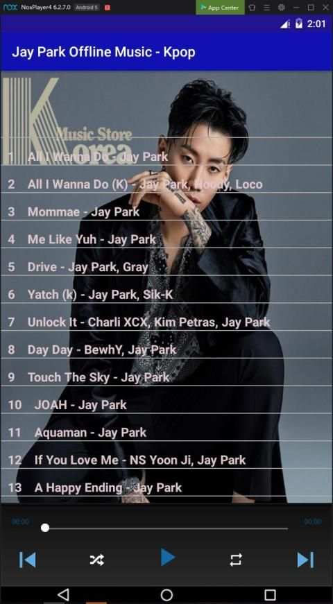Jay Park Offline Music - Kpop स्क्रीनशॉट 2