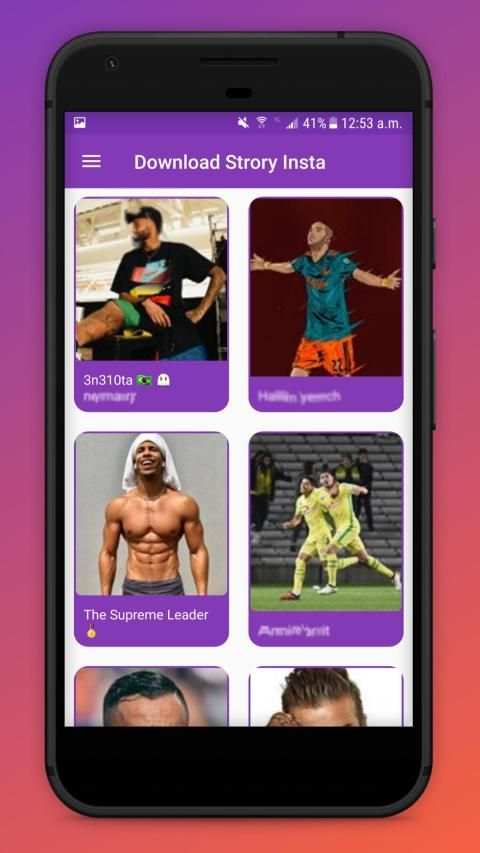 Download Story For Instagram स्क्रीनशॉट 4
