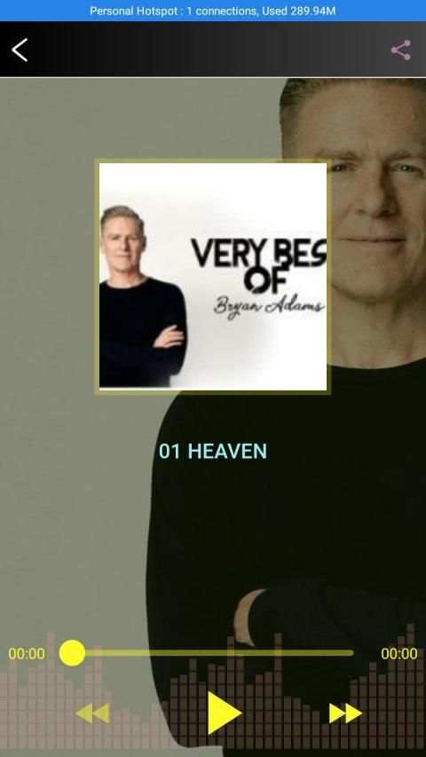 Songs of Bryan Adams screenshot 3