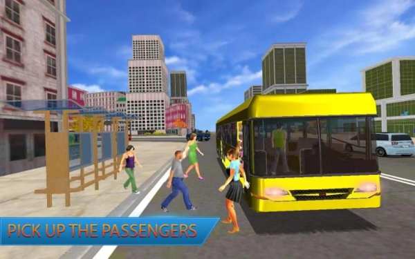 Futuristic School Bus Driving screenshot 2