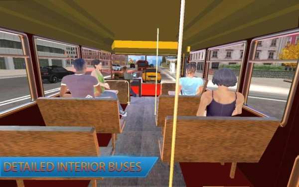 Futuristic School Bus Driving screenshot 1