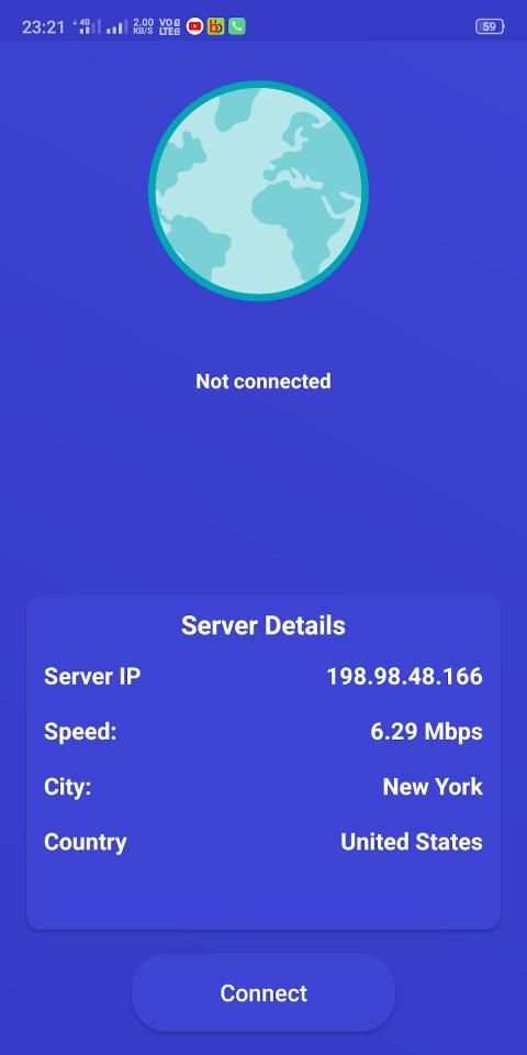 Extream VPN screenshot 1