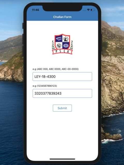 E-Challan Punjab Safe City screenshot 3