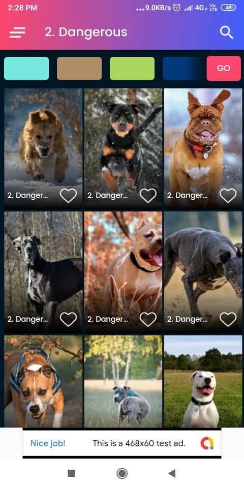Dog status and wallpaper HD screenshot 3