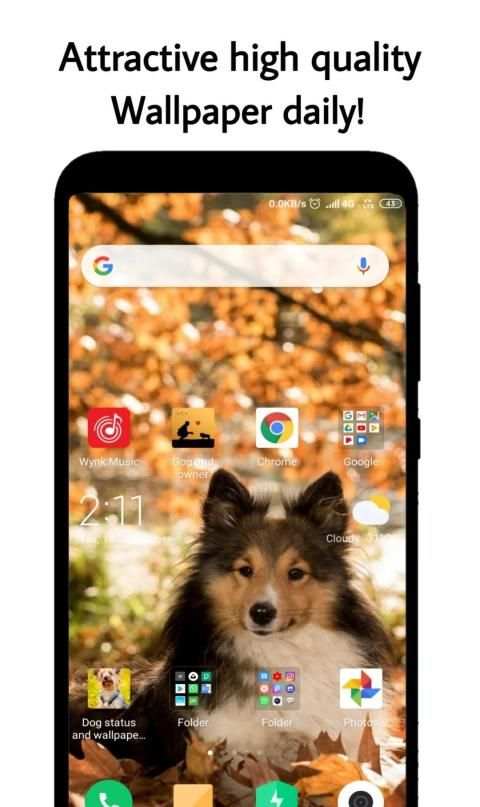 Dog status and wallpaper HD screenshot 5