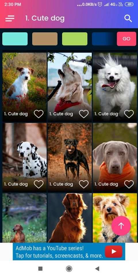 Dog status and wallpaper HD screenshot 4