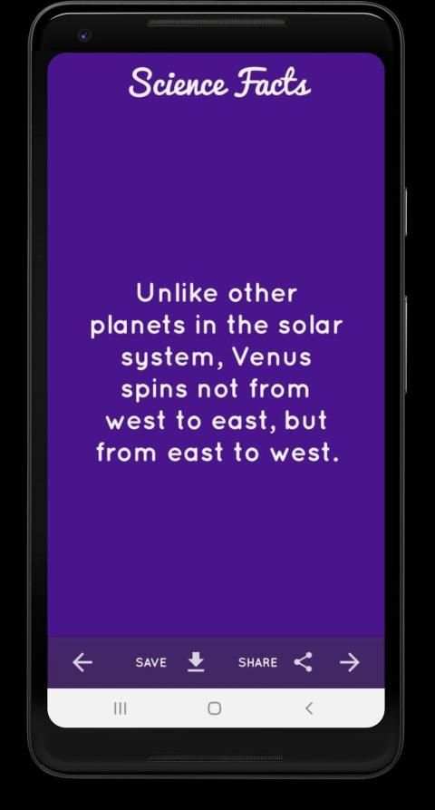 Factily - General Science Facts screenshot 1