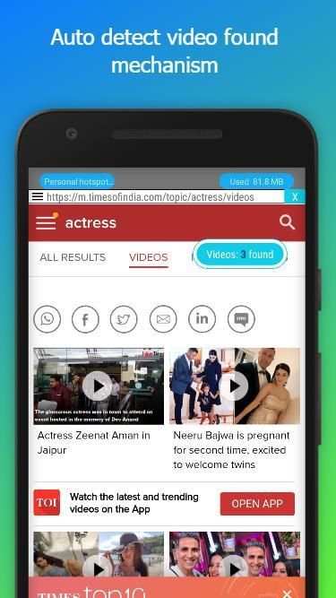 HD Video Downloader App स्क्रीनशॉट 6