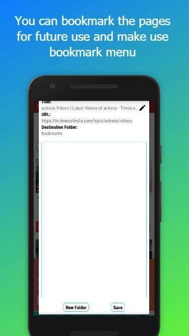 HD Video Downloader App स्क्रीनशॉट 2