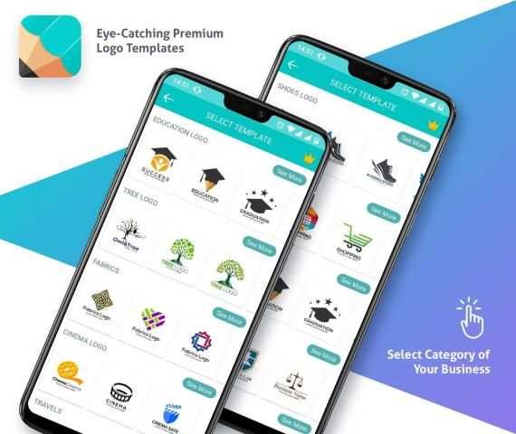Logo Maker - Graphic Design & Free Logo Creator स्क्रीनशॉट 1