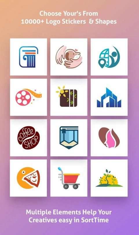 Logo Maker - Graphic Design & Free Logo Creator स्क्रीनशॉट 5