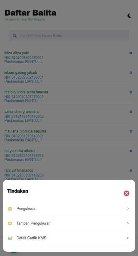SIGIZI TERPADU screenshot 6