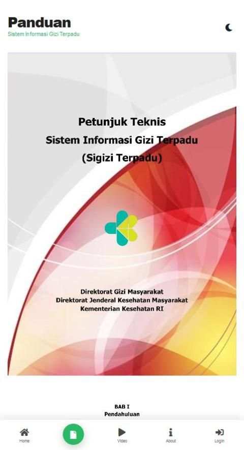 SIGIZI TERPADU screenshot 2