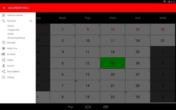 Kalender Bali screenshot 8