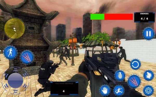 Gun Strike 3D Action स्क्रीनशॉट 9
