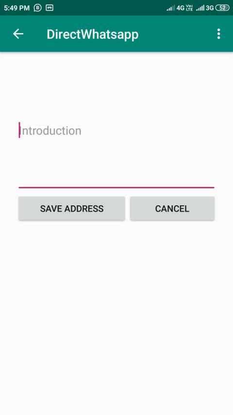 Direct WhatsApp Chat Without Adding Contact Number screenshot 3