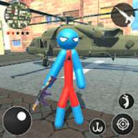 Spider Rope Hero Stickman Crime Gangster 2019