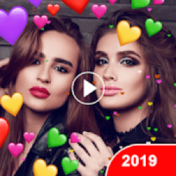 Heart Photo Effect Video Maker आइकन