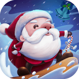 Christmas Image Frame Editor With Sticker &amp; Wishes आइकन