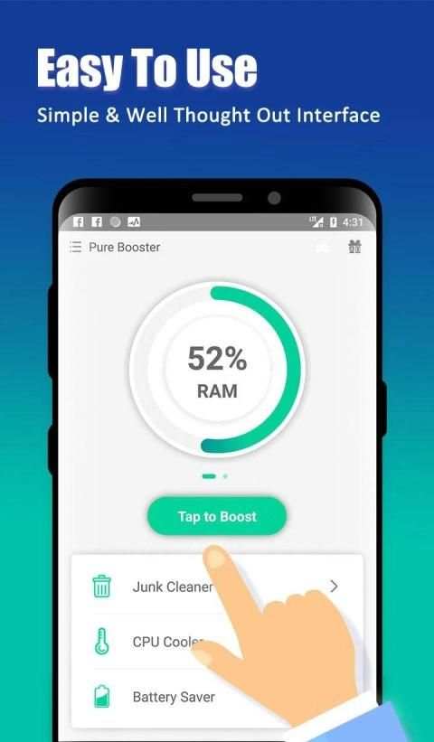 Pure Booster Pro screenshot 1