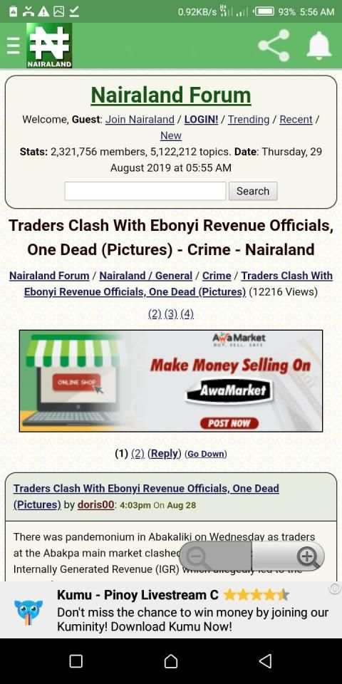 Nairaland 9ja Mobile App screenshot 2