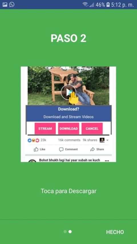 Descargar Videos de Facebook screenshot 12