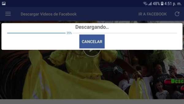 Descargar Videos de Facebook स्क्रीनशॉट 1