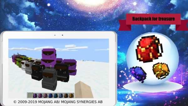 Backpack for treasure Mod स्क्रीनशॉट 2