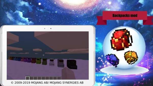 Backpack for treasure Mod स्क्रीनशॉट 1