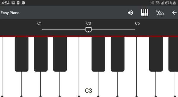 HgPiano - High Quality sound keyboard app. screenshot 2