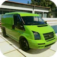 Driving Ford Transit Racing Simulator 2019