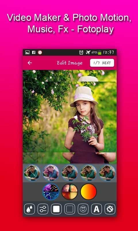 Magic Photo Slideshow - Photo editor स्क्रीनशॉट 2