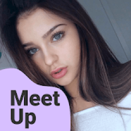 Girls chat - dating app! आइकन