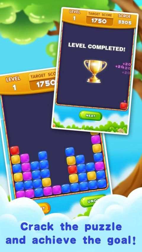 Jelly Cube Pop 2019:Crush cubes screenshot 4
