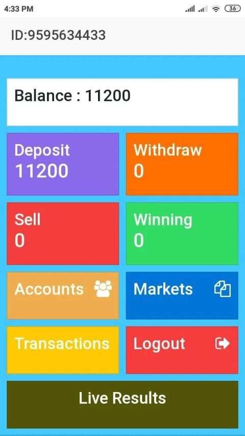 satta matka online play time bazar kalyan rajdhani screenshot 3