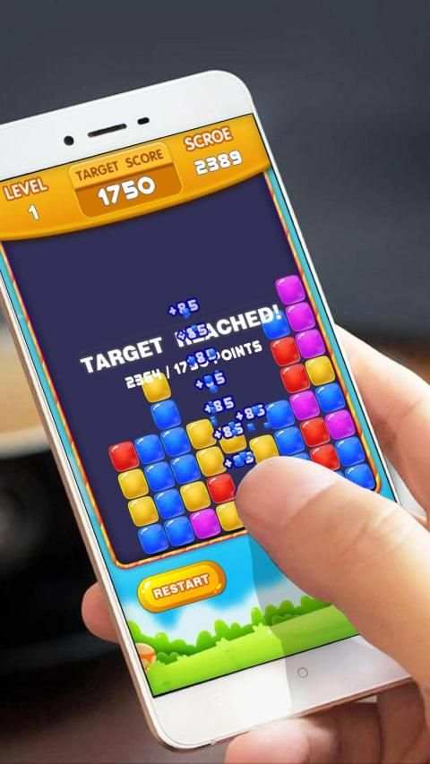 Jelly Cube Pop 2019:Crush cubes screenshot 1