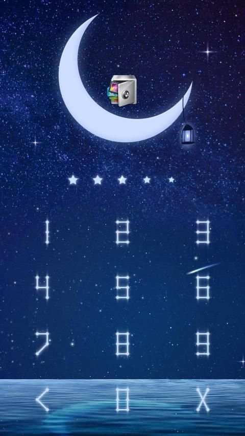 AppLock Live Theme Starlight – Paid Theme screenshot 3