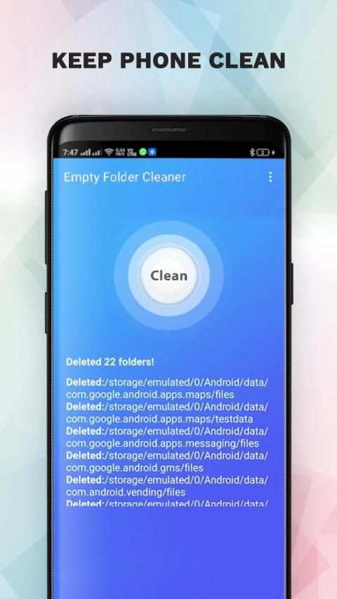 Empty Folder Cleaner - Delete Remove Clean Folders स्क्रीनशॉट 2