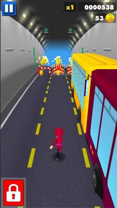 Subway Ninja Adventure Runner screenshot 2