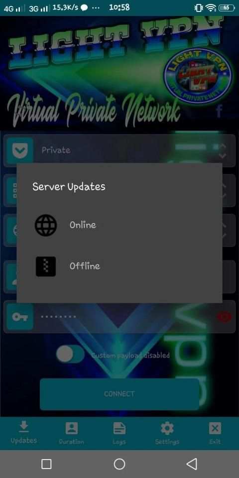 Light VPN स्क्रीनशॉट 4