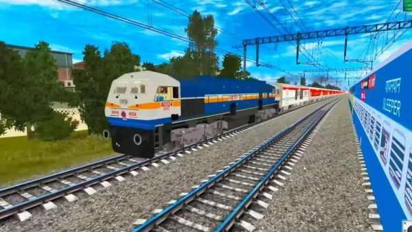Indian Traveller MetroTrain Racing:Train Sim 2020 screenshot 2
